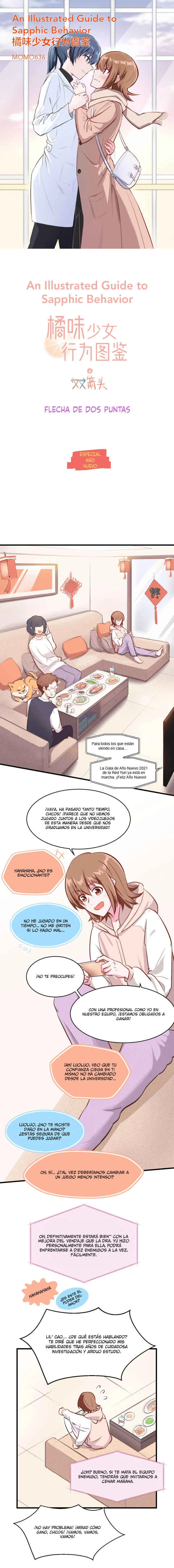 An Illustrated Guide to Sapphic Behavior Capítulo 2.8: Especial Año Nuevo - Page 1