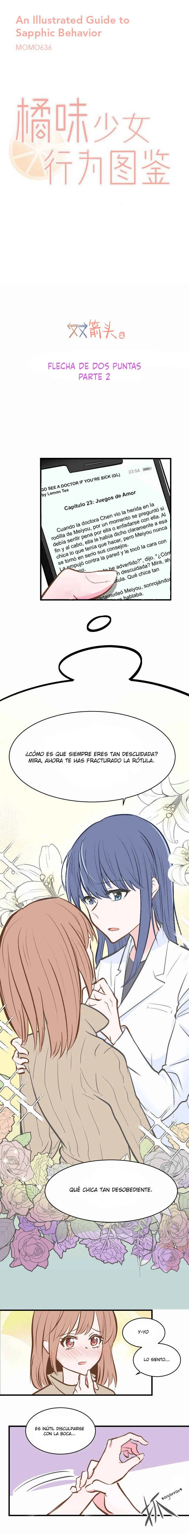 An Illustrated Guide to Sapphic Behavior Capítulo 2: Flecha de dos puntas, parte 2 - Page 1