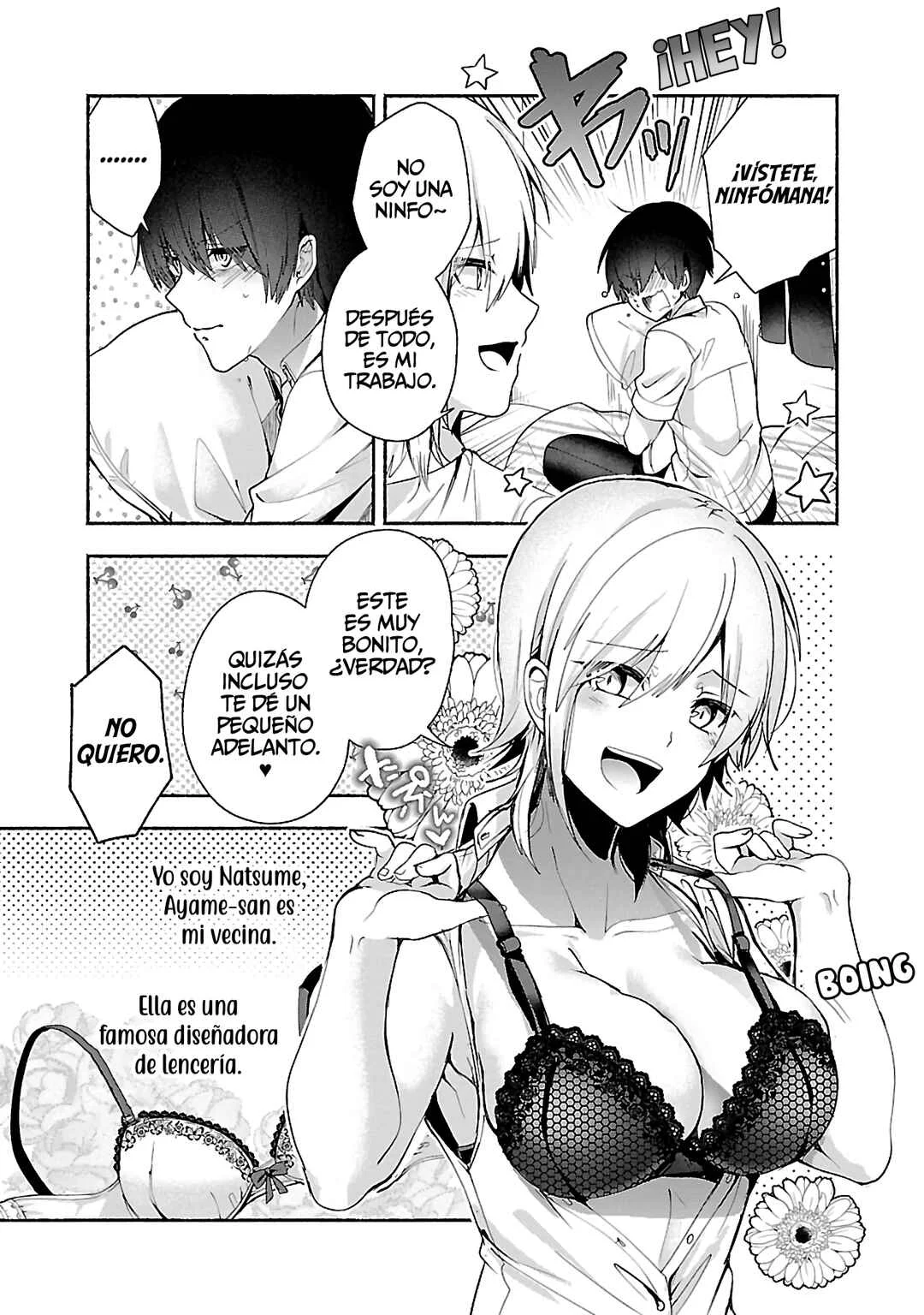 Ano Ko no Oppai kara Dounimo Me ga Hanasenai Anthology Comic Capítulo 2: Lanzando lencería - Page 4