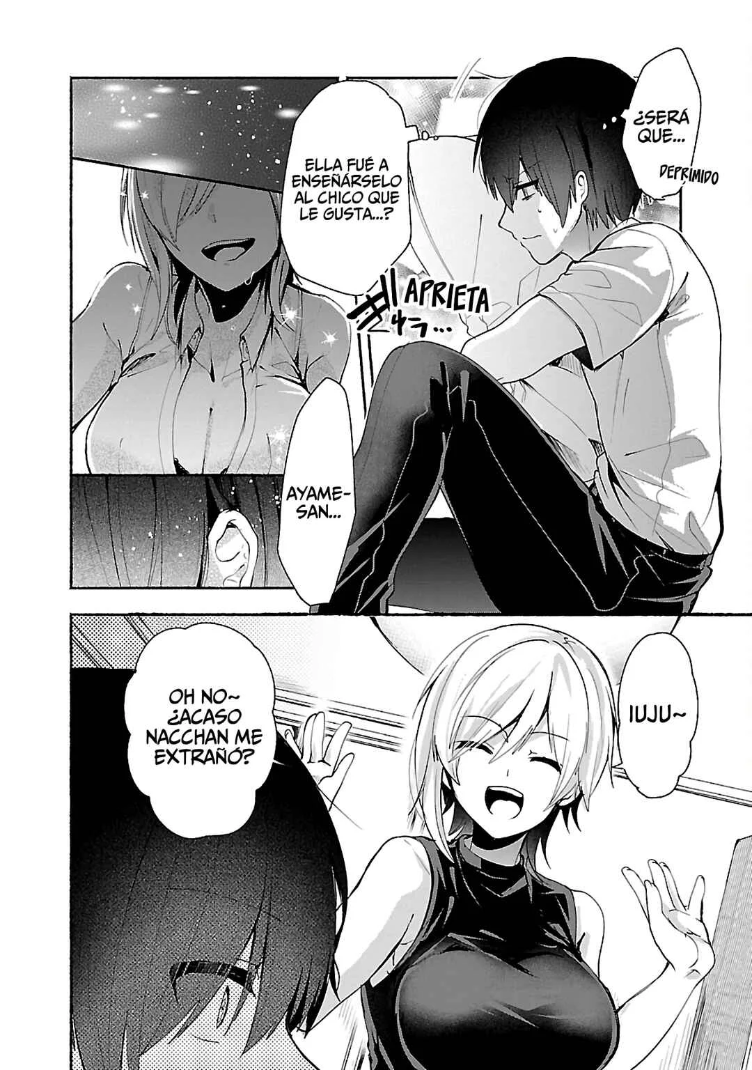 Ano Ko no Oppai kara Dounimo Me ga Hanasenai Anthology Comic Capítulo 2: Lanzando lencería - Page 13