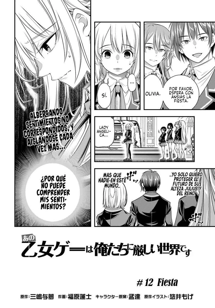 Ano Otome Game wa Oretachi ni Kibishii Sekai desu Capítulo 12: Fiesta - Page 4