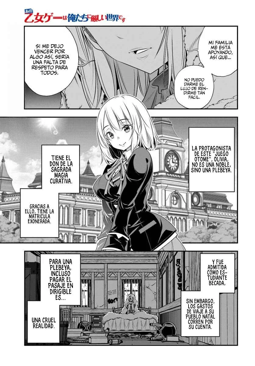 Ano Otome Game wa Oretachi ni Kibishii Sekai desu Capítulo 15: Segundo Semestre - Page 1