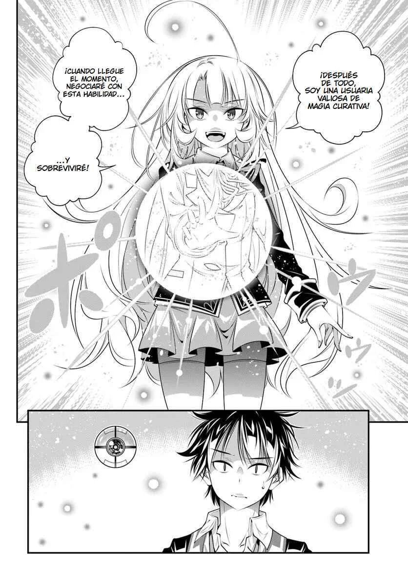 Ano Otome Game wa Oretachi ni Kibishii Sekai desu Capítulo 17: La Determinación de Cada Uno - Page 8