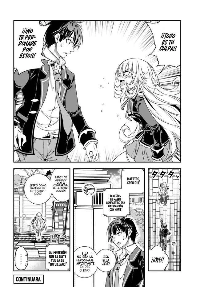 Ano Otome Game wa Oretachi ni Kibishii Sekai desu Capítulo 2: Reencarnado (Personaje de Fondo) - Page 25