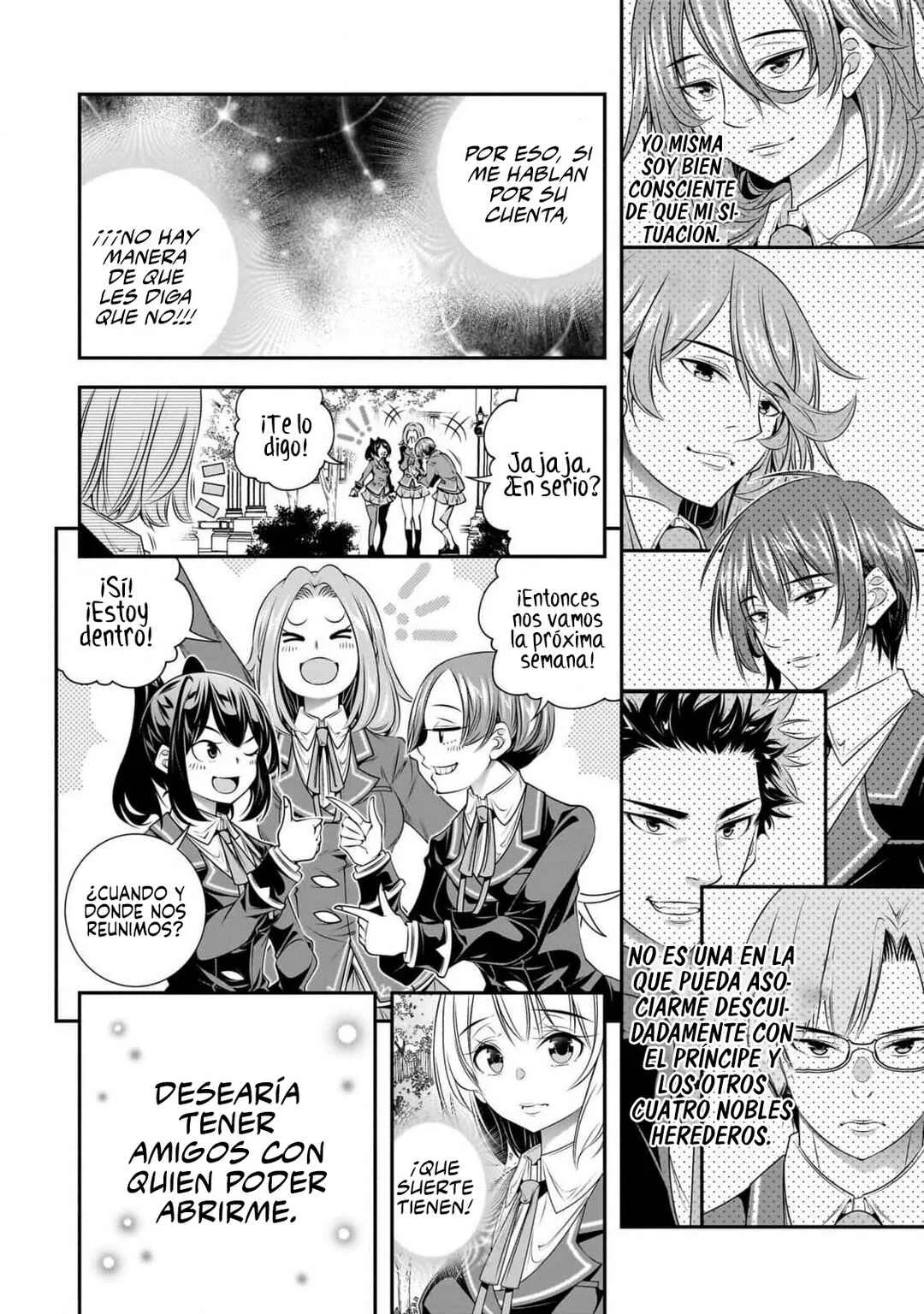 Ano Otome Game wa Oretachi ni Kibishii Sekai desu Capítulo 6: Intención - Page 14