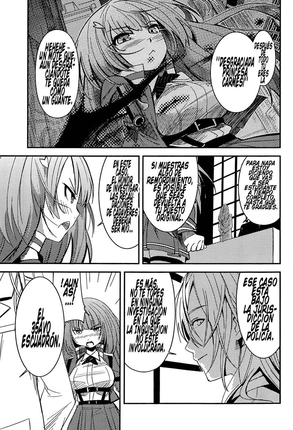 Anti-Magic Academy "The 35th Test Platoon" Capítulo 1: Chicos problemáticos, en formación - Page 9