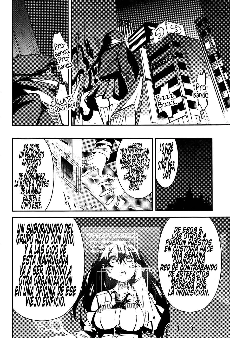 Anti-Magic Academy "The 35th Test Platoon" Capítulo 1: Chicos problemáticos, en formación - Page 33