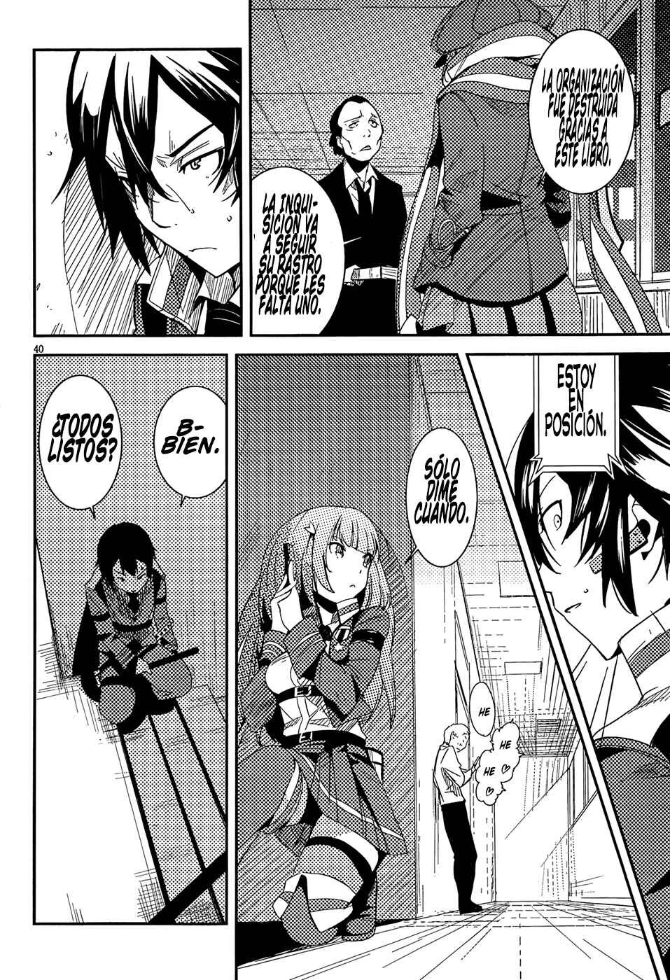 Anti-Magic Academy "The 35th Test Platoon" Capítulo 1: Chicos problemáticos, en formación - Page 43