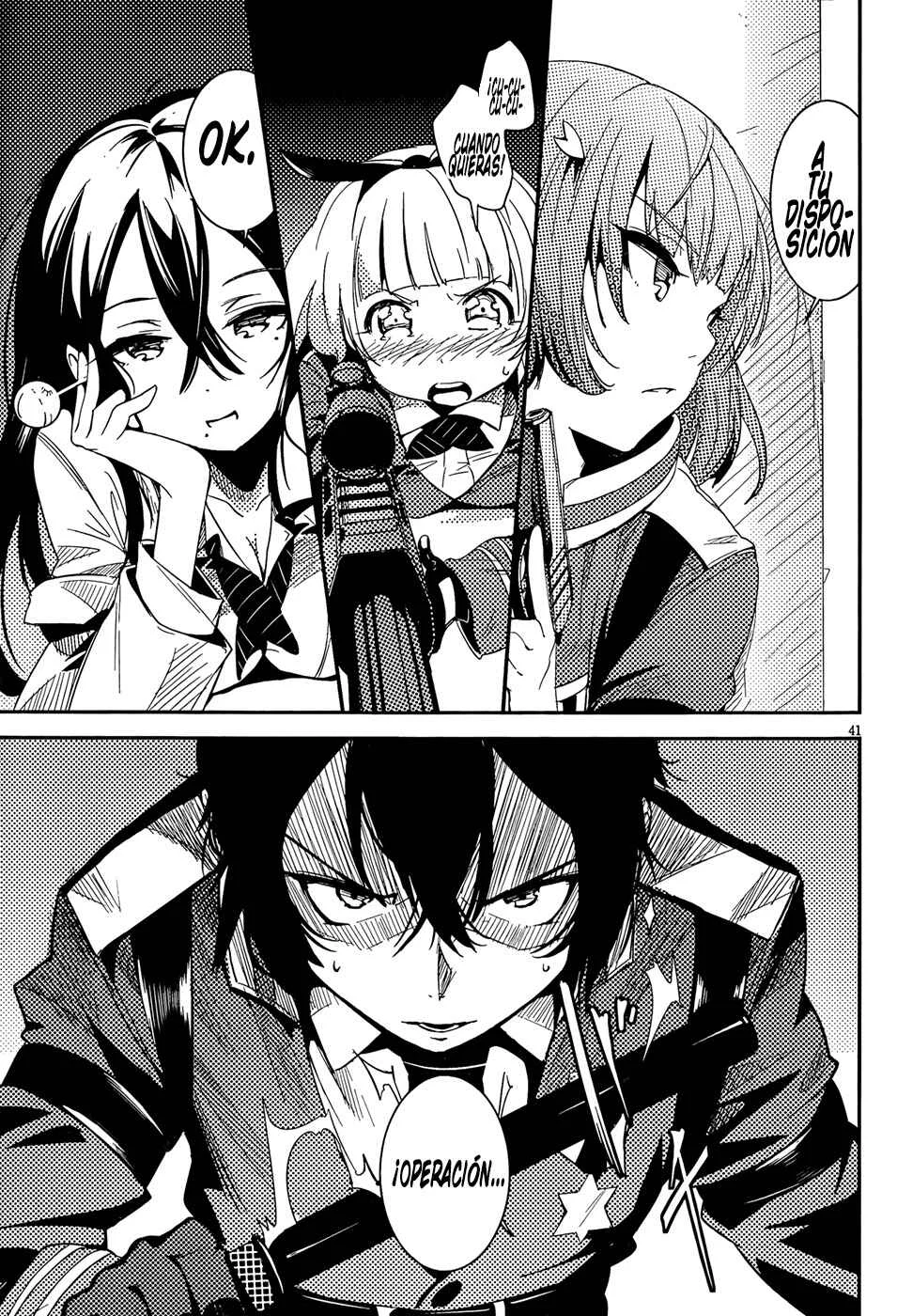 Anti-Magic Academy "The 35th Test Platoon" Capítulo 1: Chicos problemáticos, en formación - Page 44