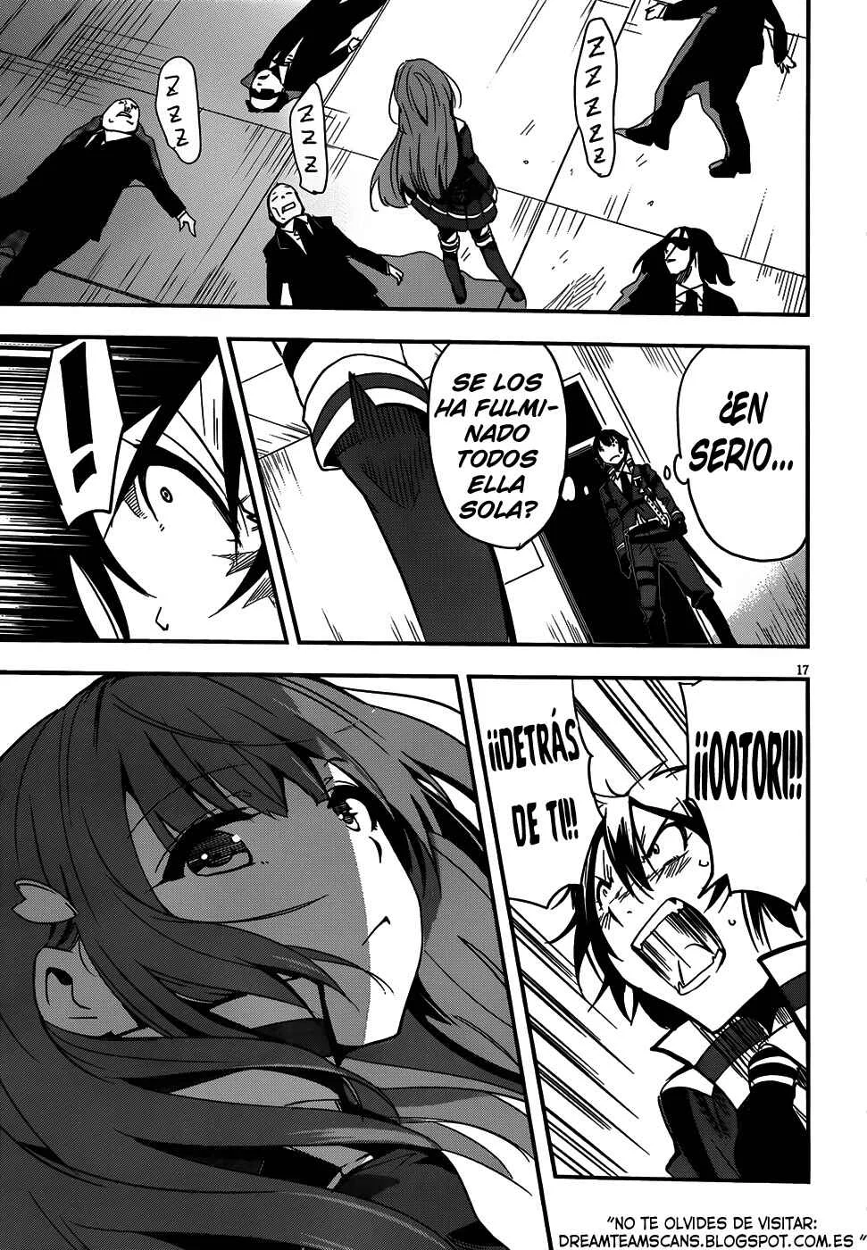 Anti-Magic Academy "The 35th Test Platoon" Capítulo 2: ¡En marcha! ¡Escuadrón Small Fry! -Parte 1- - Page 17