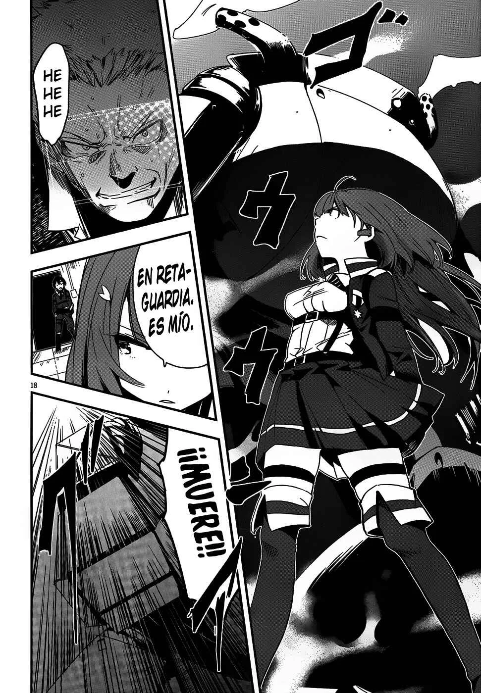 Anti-Magic Academy "The 35th Test Platoon" Capítulo 2: ¡En marcha! ¡Escuadrón Small Fry! -Parte 1- - Page 18