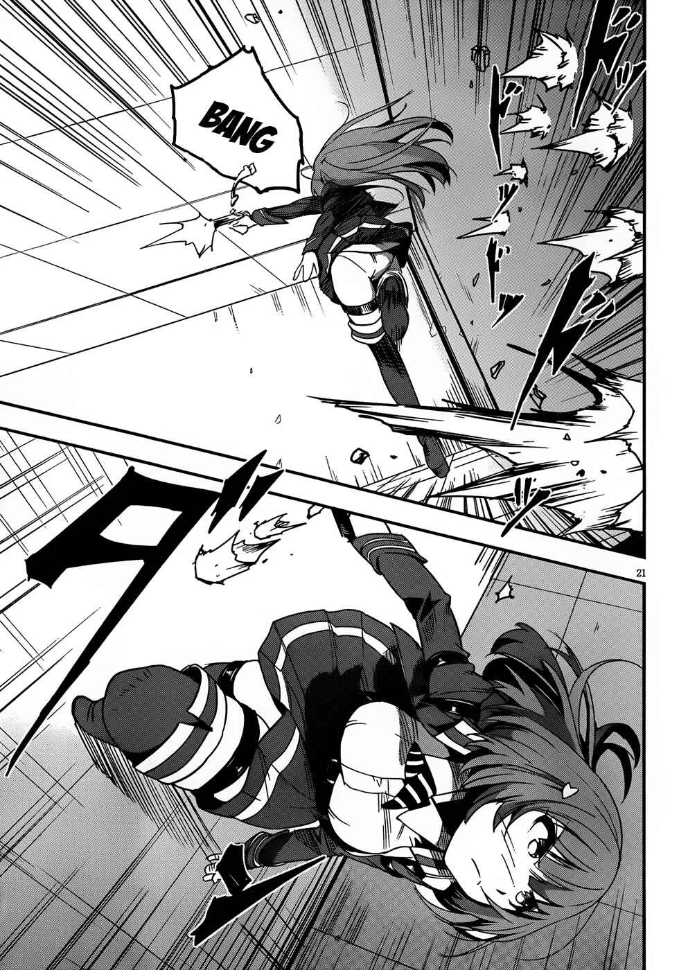 Anti-Magic Academy "The 35th Test Platoon" Capítulo 2: ¡En marcha! ¡Escuadrón Small Fry! -Parte 1- - Page 21