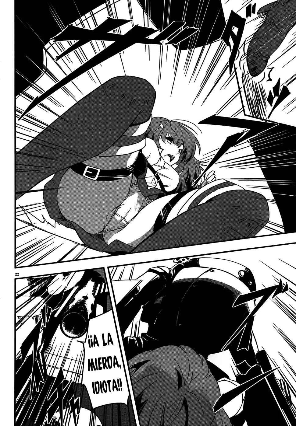 Anti-Magic Academy "The 35th Test Platoon" Capítulo 2: ¡En marcha! ¡Escuadrón Small Fry! -Parte 1- - Page 22