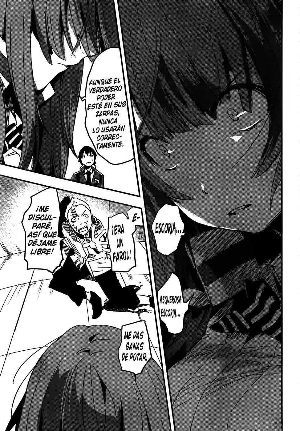 Anti-Magic Academy "The 35th Test Platoon" Capítulo 2: ¡En marcha! ¡Escuadrón Small Fry! -Parte 1- - Page 33
