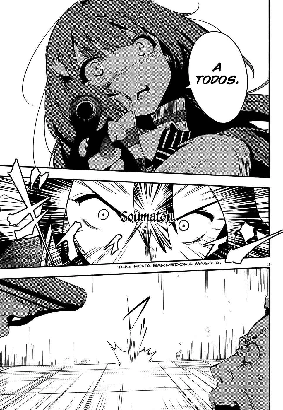 Anti-Magic Academy "The 35th Test Platoon" Capítulo 3: ¡En marcha! ¡Escuadrón Small Fry! -Parte 2- - Page 4