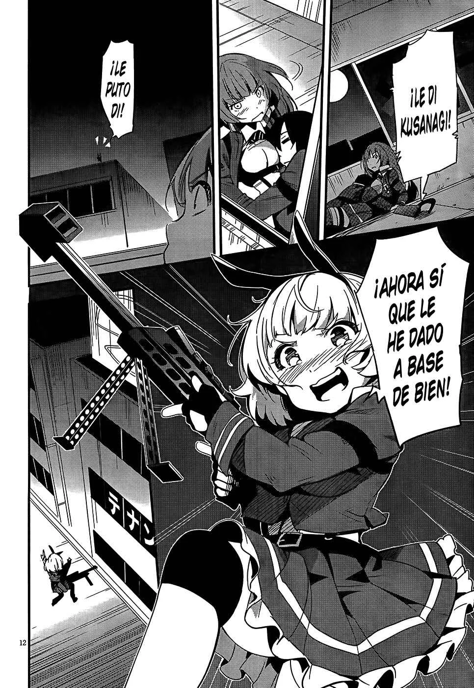 Anti-Magic Academy "The 35th Test Platoon" Capítulo 3: ¡En marcha! ¡Escuadrón Small Fry! -Parte 2- - Page 12