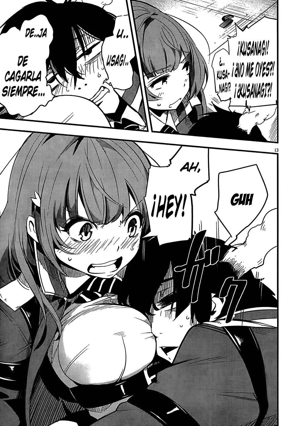 Anti-Magic Academy "The 35th Test Platoon" Capítulo 3: ¡En marcha! ¡Escuadrón Small Fry! -Parte 2- - Page 13