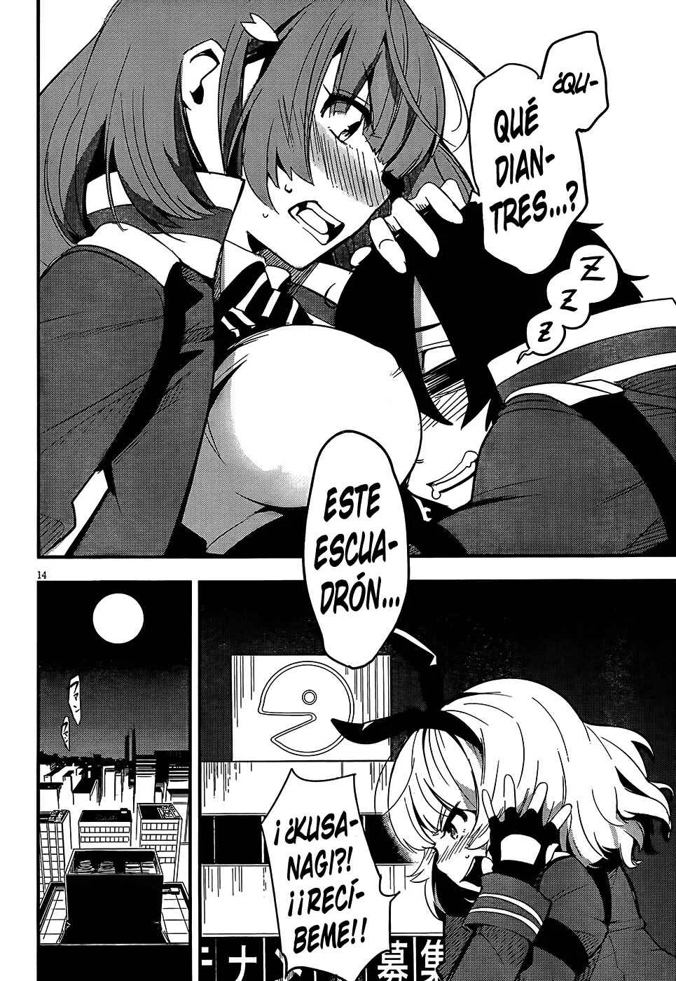 Anti-Magic Academy "The 35th Test Platoon" Capítulo 3: ¡En marcha! ¡Escuadrón Small Fry! -Parte 2- - Page 14