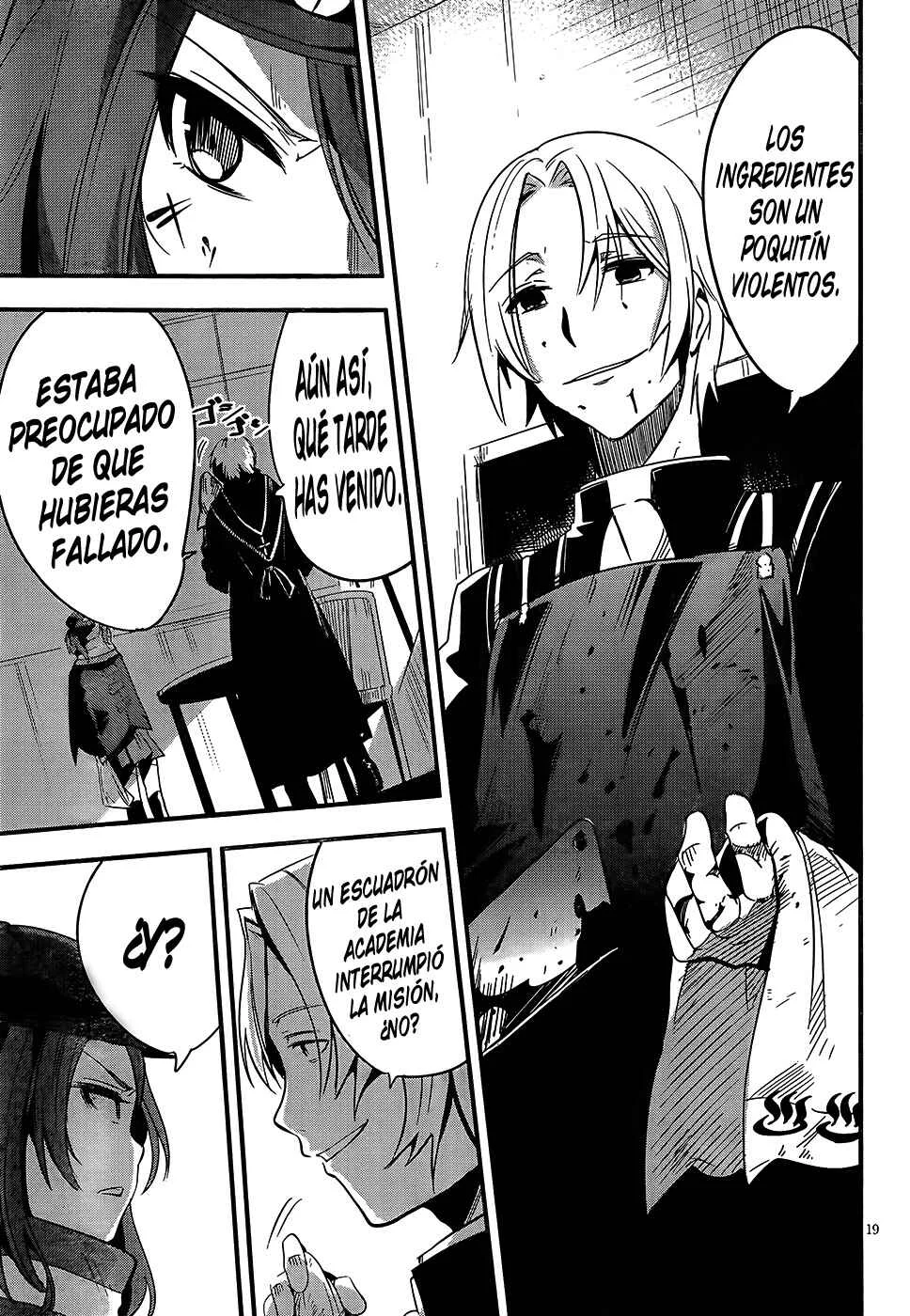 Anti-Magic Academy "The 35th Test Platoon" Capítulo 3: ¡En marcha! ¡Escuadrón Small Fry! -Parte 2- - Page 19
