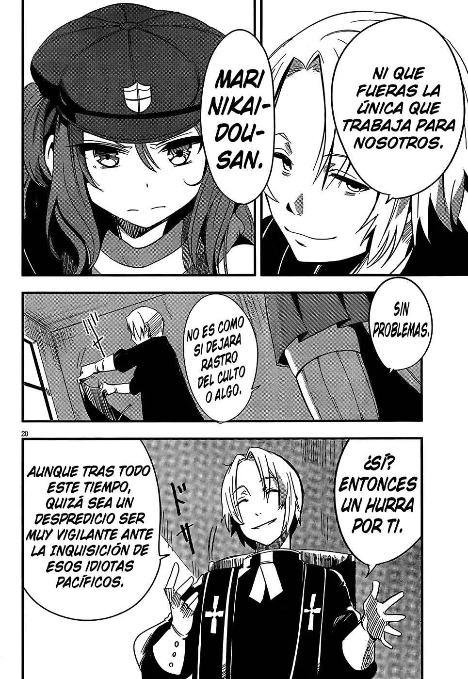 Anti-Magic Academy "The 35th Test Platoon" Capítulo 3: ¡En marcha! ¡Escuadrón Small Fry! -Parte 2- - Page 20