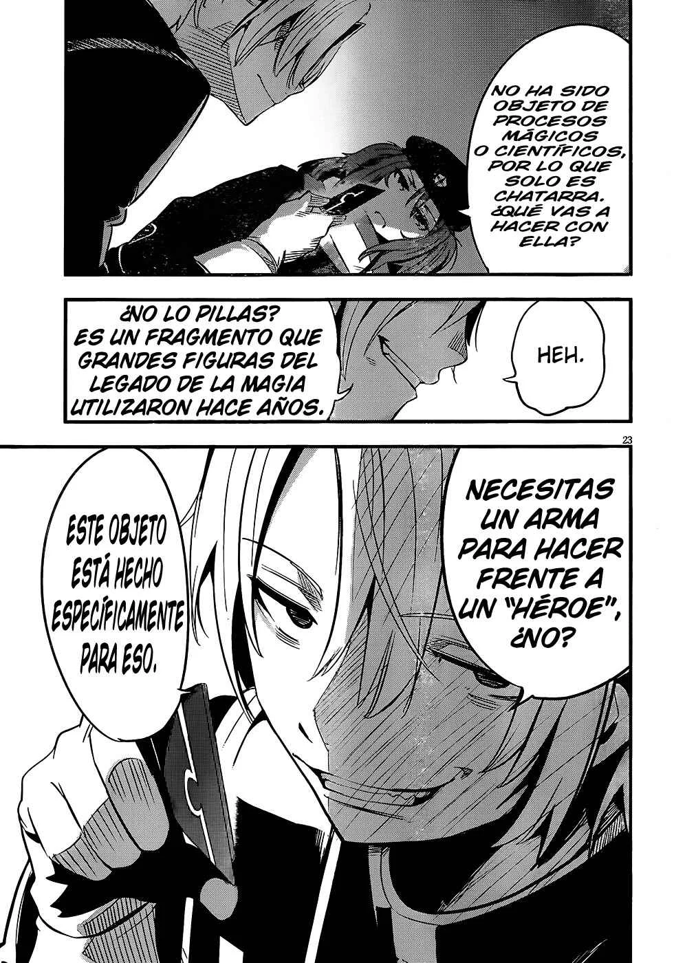 Anti-Magic Academy "The 35th Test Platoon" Capítulo 3: ¡En marcha! ¡Escuadrón Small Fry! -Parte 2- - Page 23