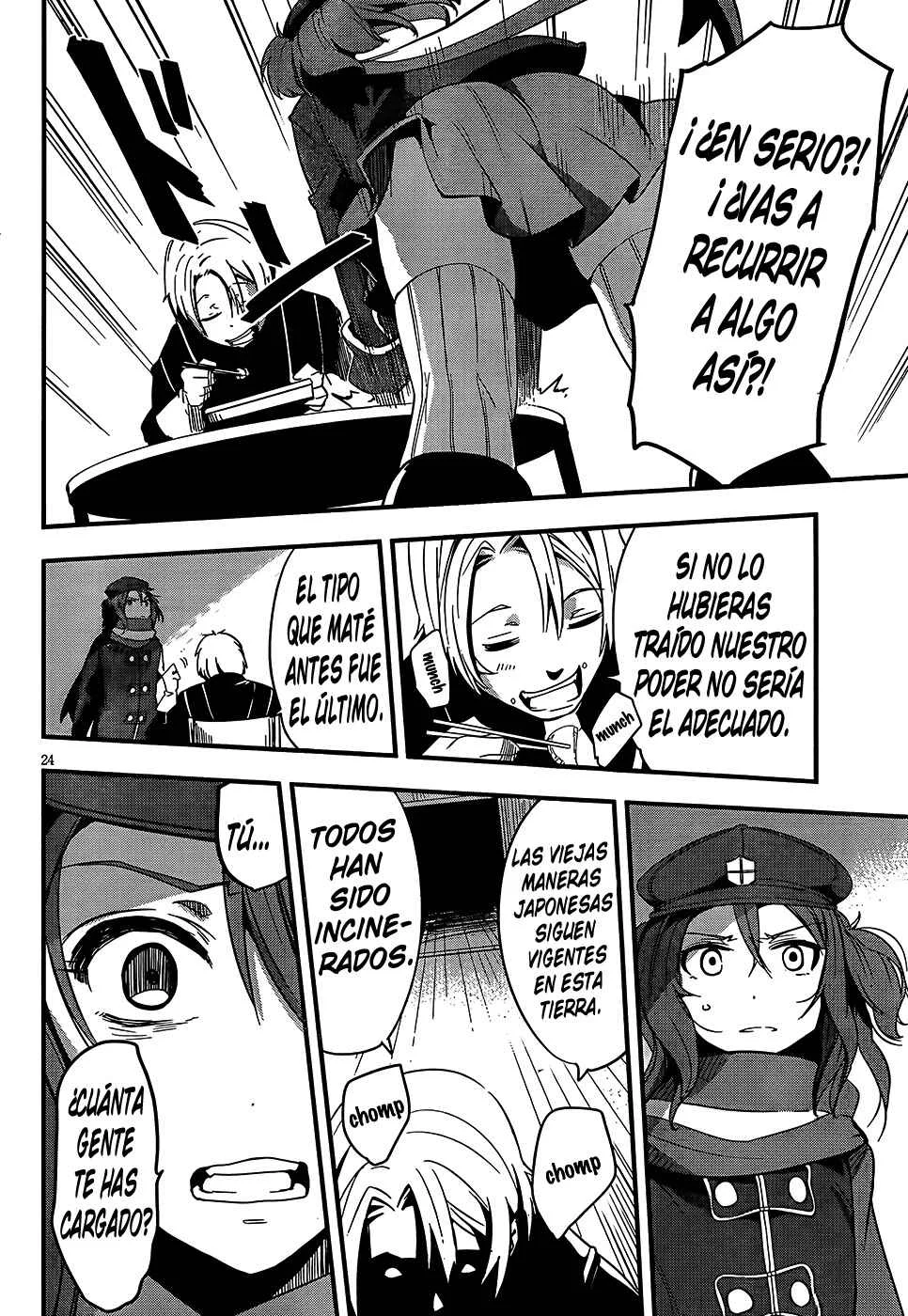 Anti-Magic Academy "The 35th Test Platoon" Capítulo 3: ¡En marcha! ¡Escuadrón Small Fry! -Parte 2- - Page 24
