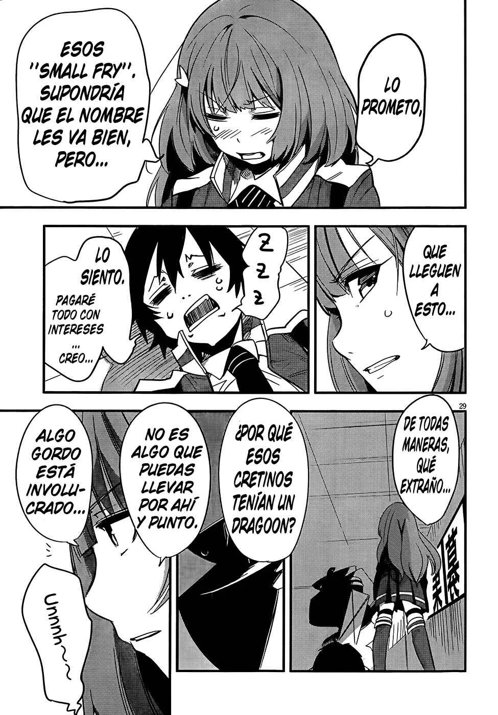Anti-Magic Academy "The 35th Test Platoon" Capítulo 3: ¡En marcha! ¡Escuadrón Small Fry! -Parte 2- - Page 28