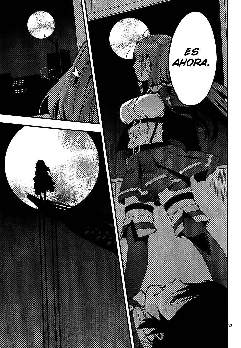 Anti-Magic Academy "The 35th Test Platoon" Capítulo 3: ¡En marcha! ¡Escuadrón Small Fry! -Parte 2- - Page 32