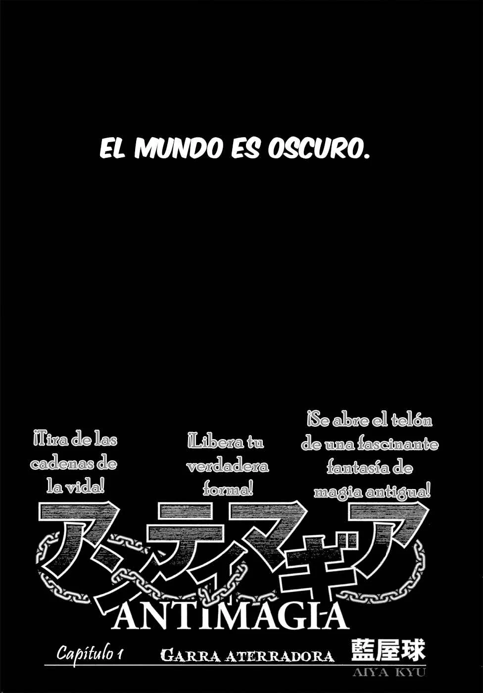 Antimagia Capítulo 1 - Page 3