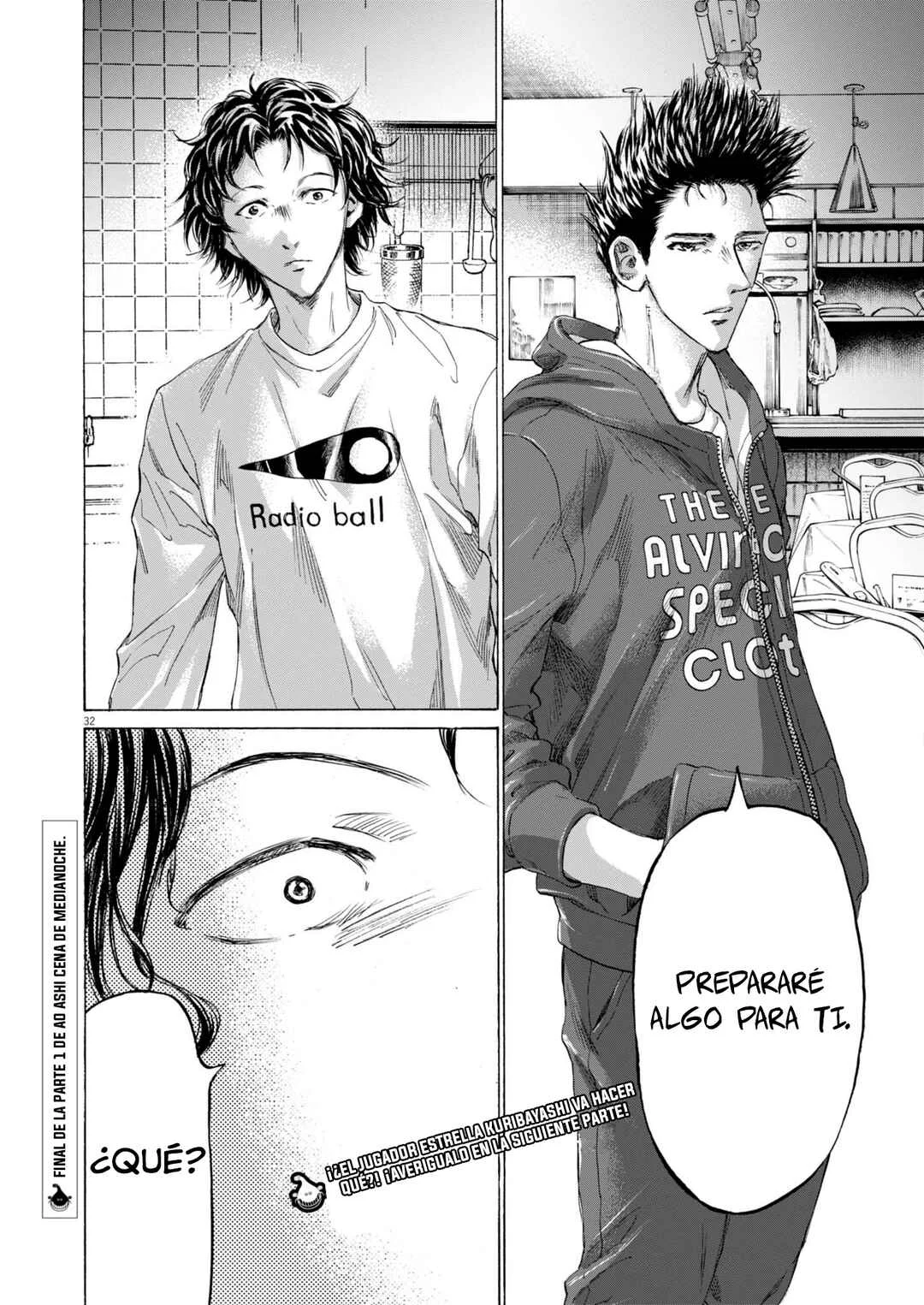 Ao Ashi Midnight Diner Capítulo 1: Parte Uno - Page 30