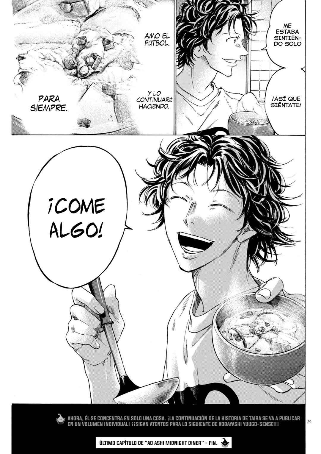 Ao Ashi Midnight Diner Capítulo 2: Parte Dos Fin. - Page 29