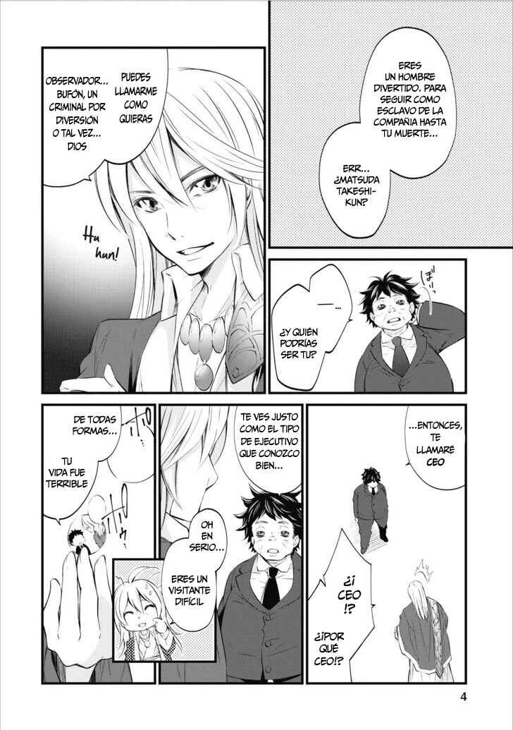 Arafoo Shachiku no Golem Master Capítulo 1: Y el esclavo de la compañía es reencarnado - Page 4