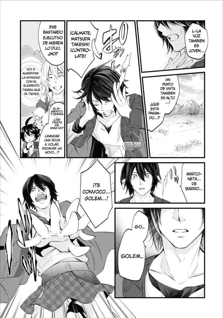 Arafoo Shachiku no Golem Master Capítulo 1: Y el esclavo de la compañía es reencarnado - Page 11