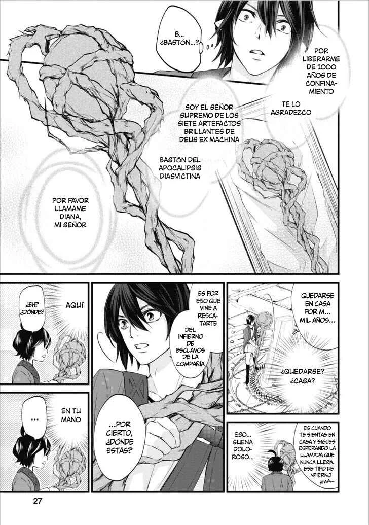 Arafoo Shachiku no Golem Master Capítulo 1: Y el esclavo de la compañía es reencarnado - Page 27