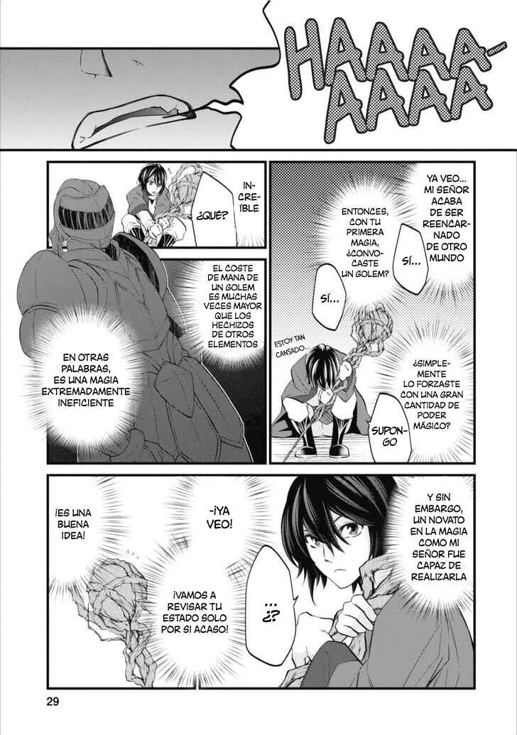 Arafoo Shachiku no Golem Master Capítulo 1: Y el esclavo de la compañía es reencarnado - Page 29