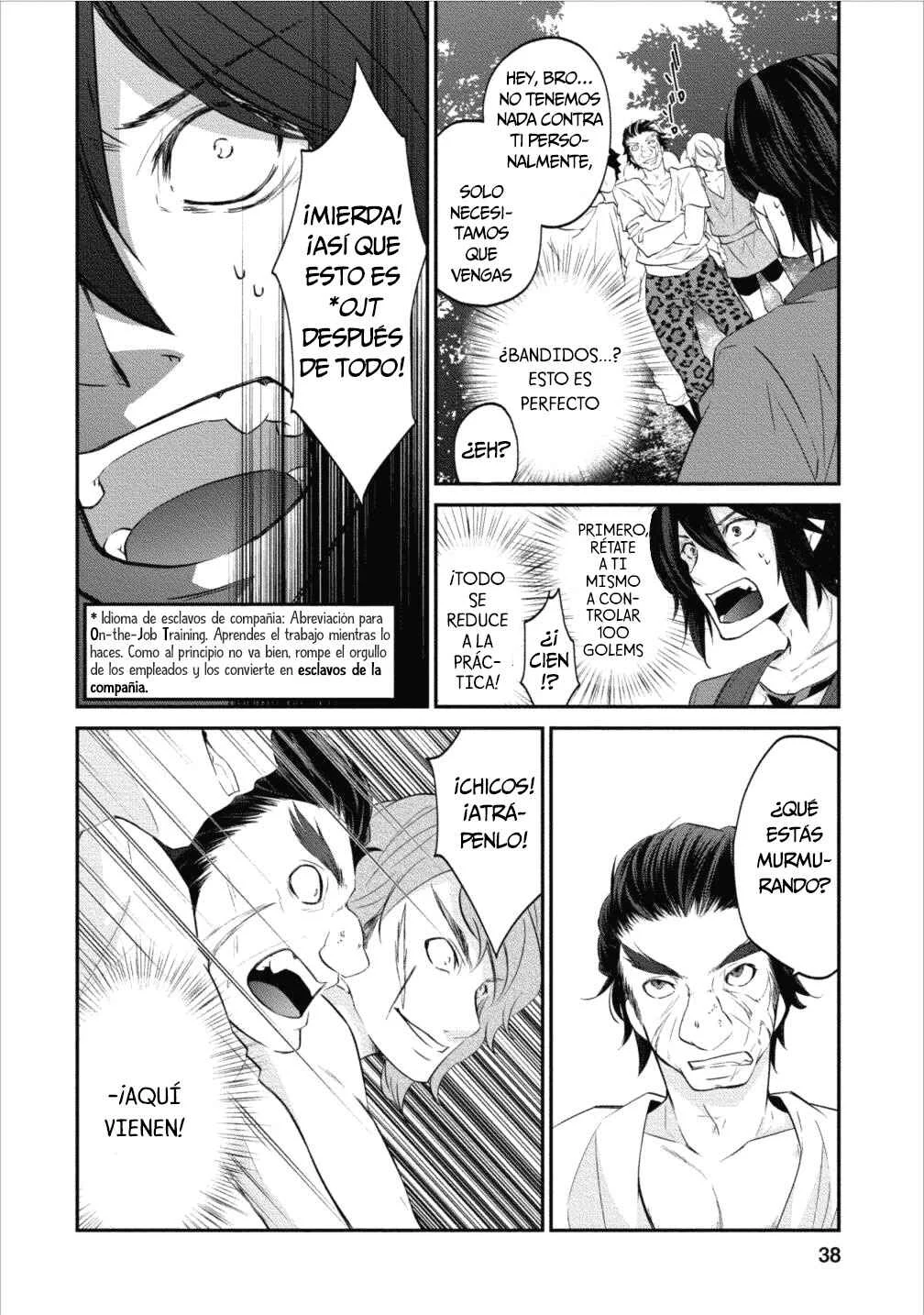 Arafoo Shachiku no Golem Master Capítulo 2: Entrenamiento Práctico - Page 9