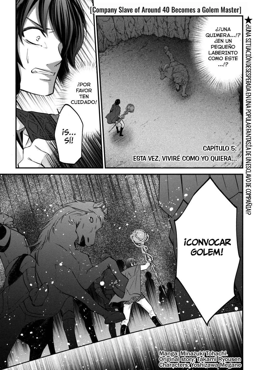 Arafoo Shachiku no Golem Master Capítulo 5: Esta vez, viviré como yo quiera - Page 2