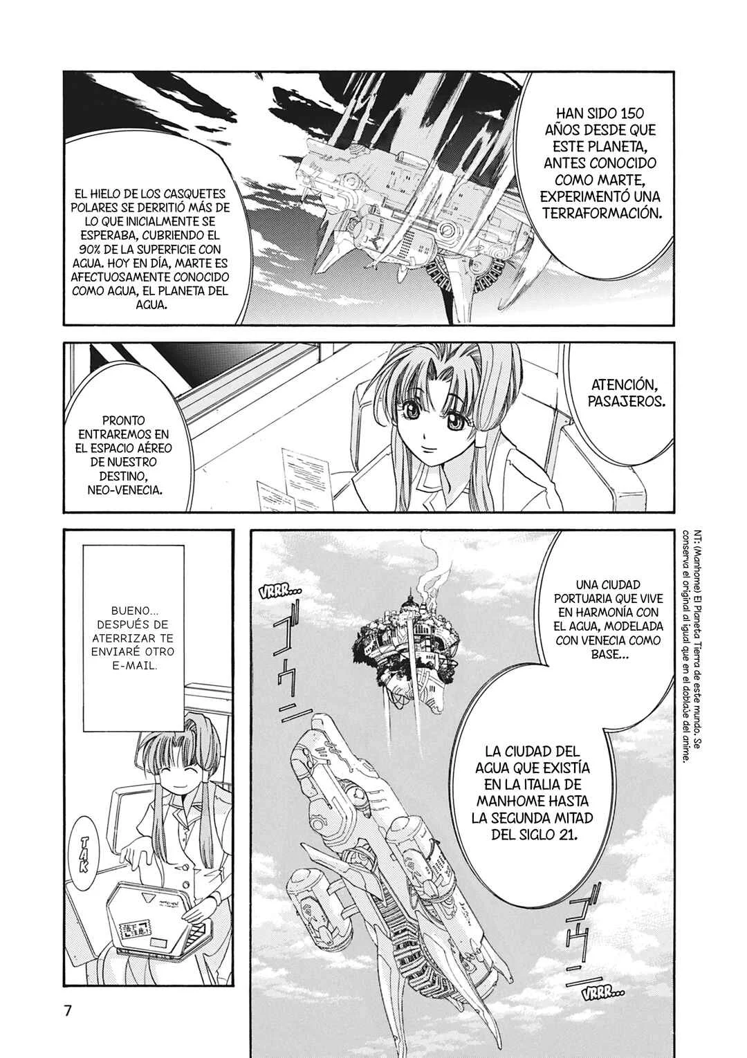 ARIA The MASTERPIECE Capítulo 1: El Planeta del Agua - Page 5