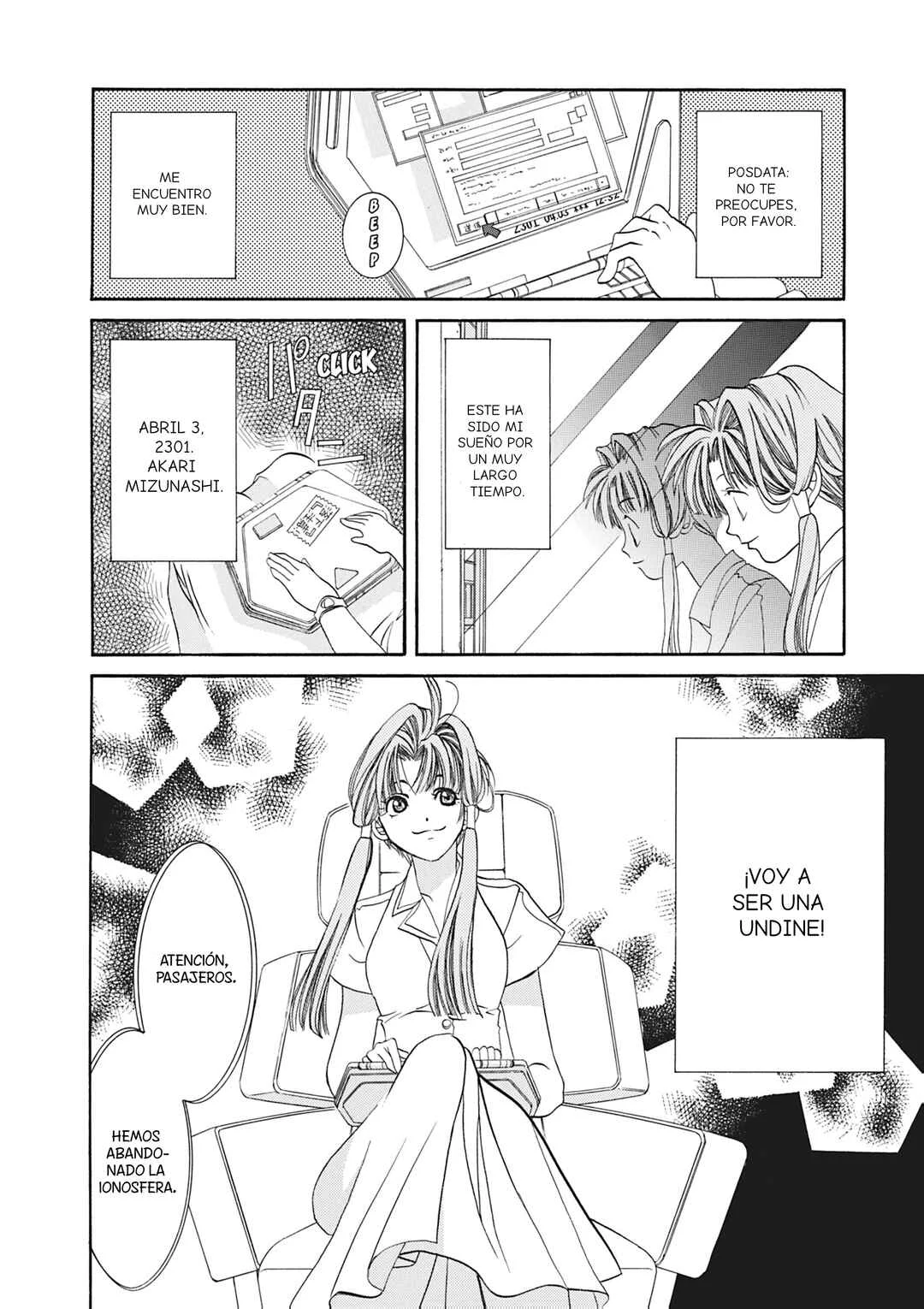 ARIA The MASTERPIECE Capítulo 1: El Planeta del Agua - Page 6