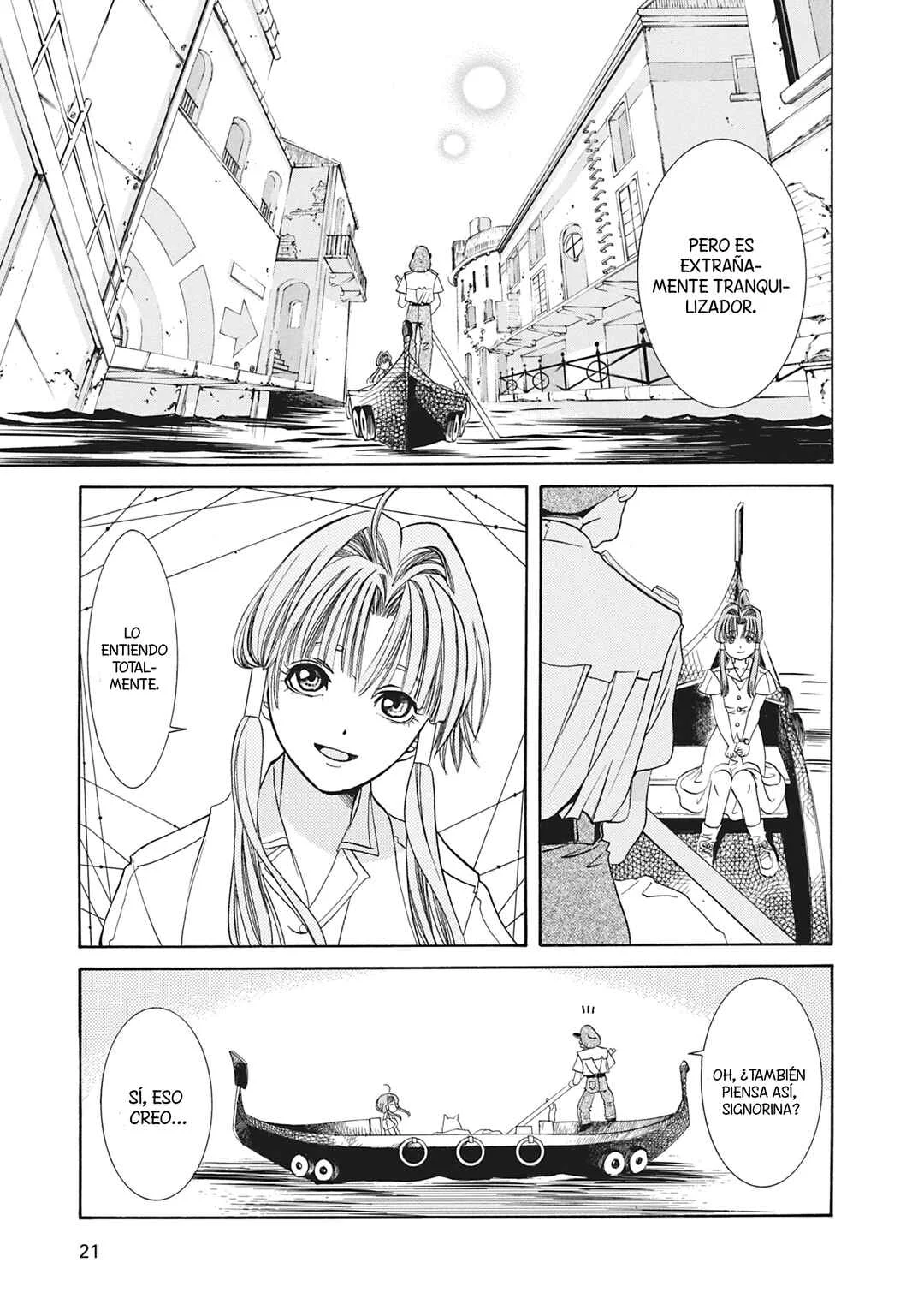 ARIA The MASTERPIECE Capítulo 1: El Planeta del Agua - Page 19