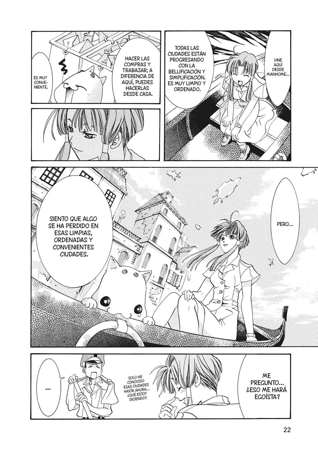 ARIA The MASTERPIECE Capítulo 1: El Planeta del Agua - Page 20