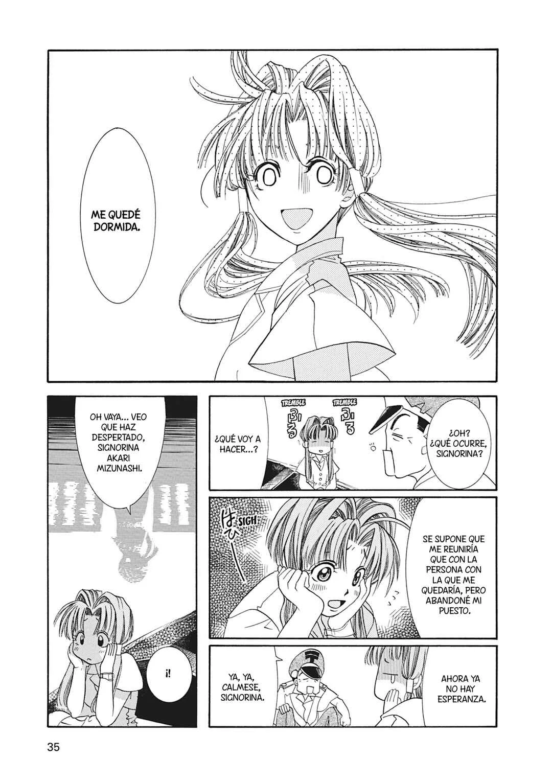 ARIA The MASTERPIECE Capítulo 1: El Planeta del Agua - Page 31