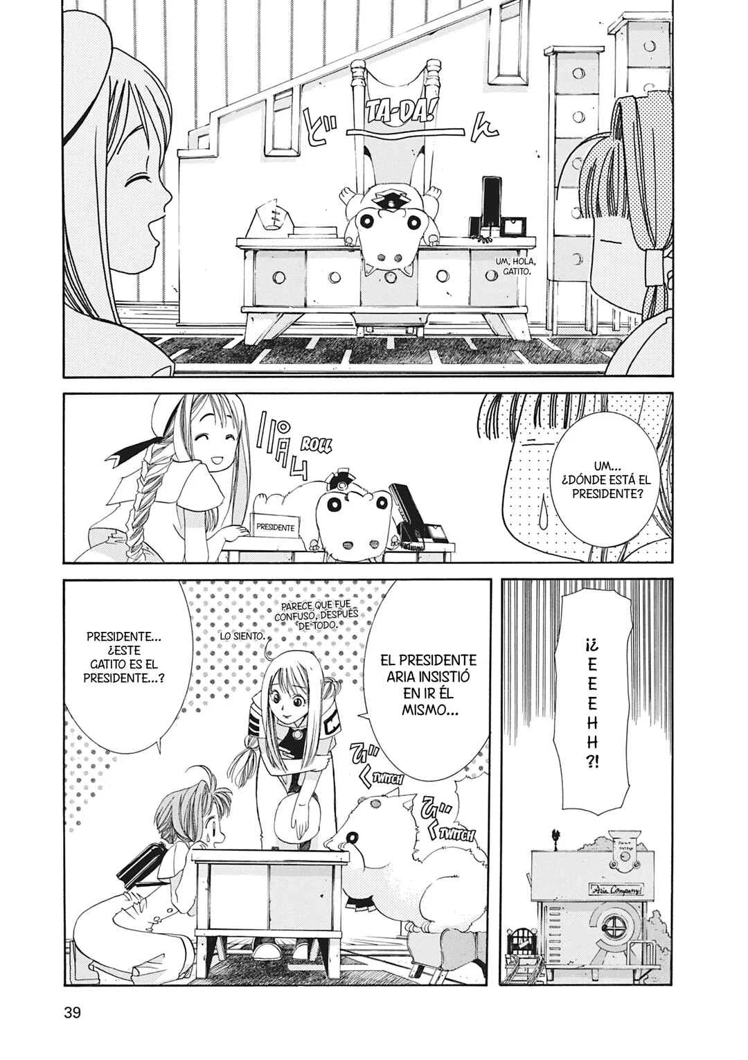 ARIA The MASTERPIECE Capítulo 1: El Planeta del Agua - Page 35