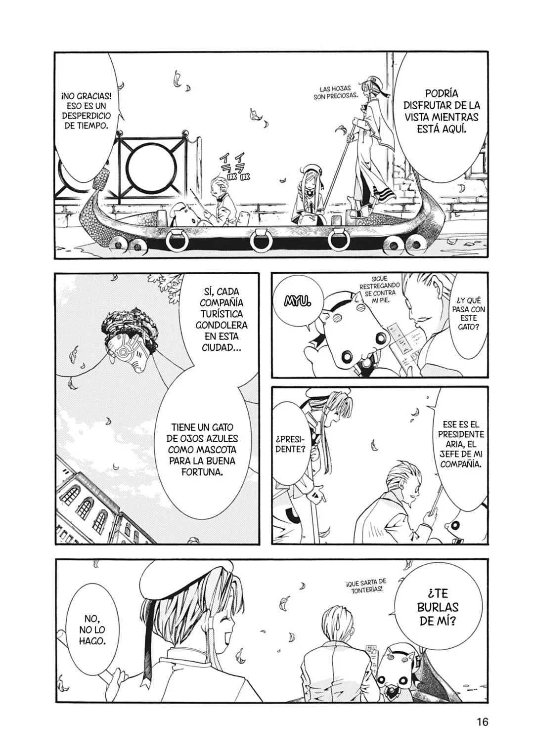 ARIA The MASTERPIECE Capítulo 10: Neo-Venecia - Page 15
