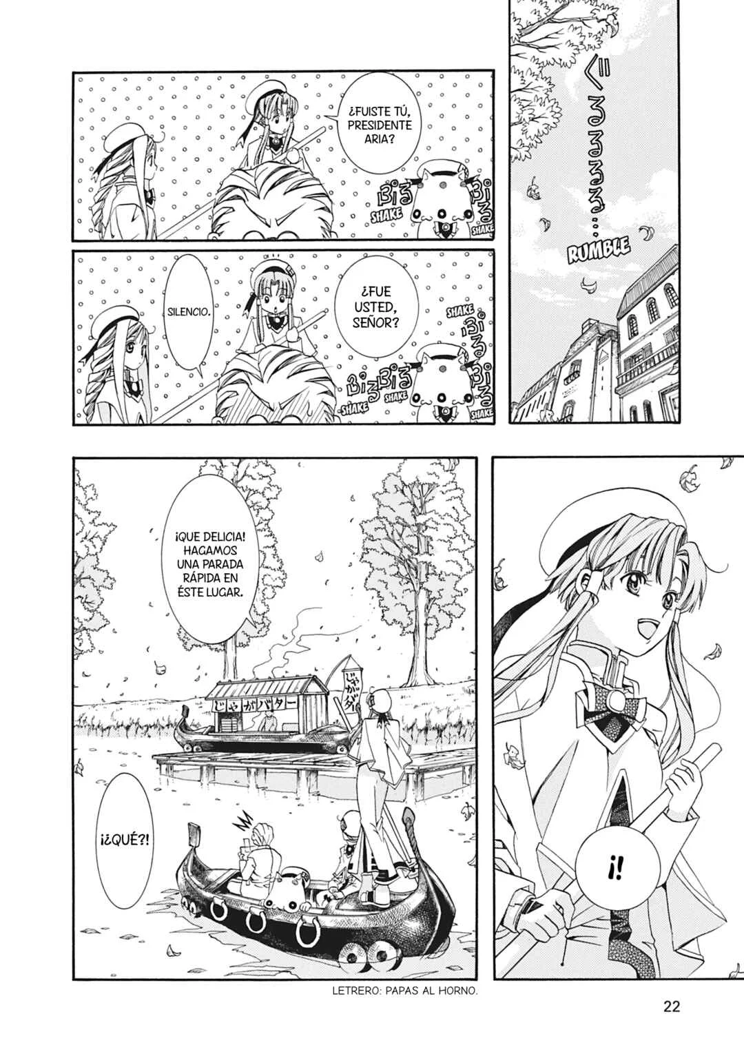 ARIA The MASTERPIECE Capítulo 10: Neo-Venecia - Page 21