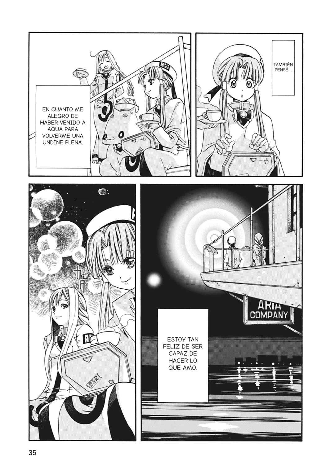 ARIA The MASTERPIECE Capítulo 10: Neo-Venecia - Page 34