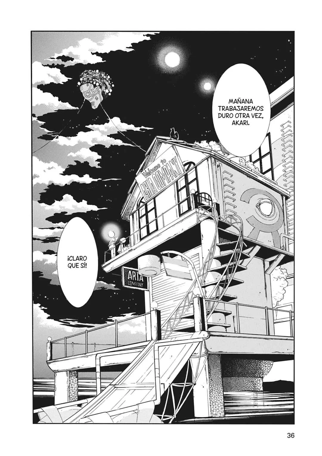 ARIA The MASTERPIECE Capítulo 10: Neo-Venecia - Page 35