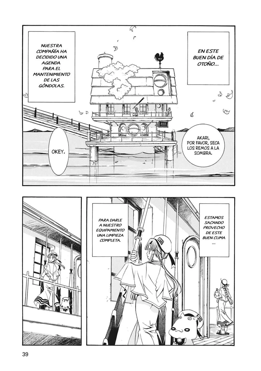 ARIA The MASTERPIECE Capítulo 11: Remolque de Góndolas - Page 2