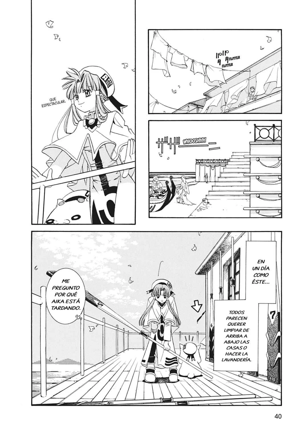 ARIA The MASTERPIECE Capítulo 11: Remolque de Góndolas - Page 3