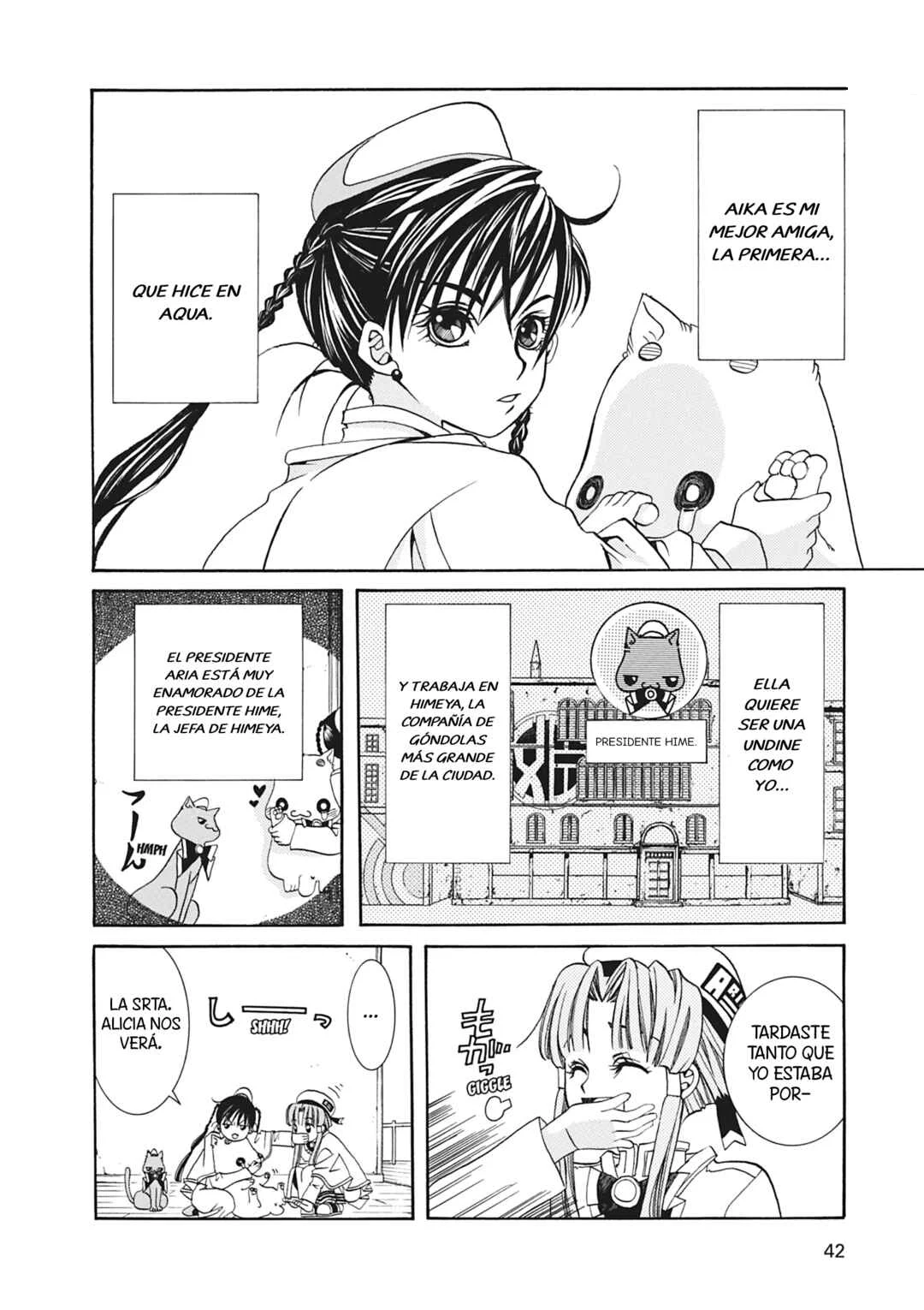 ARIA The MASTERPIECE Capítulo 11: Remolque de Góndolas - Page 5